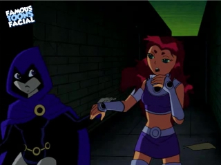 teen titans porn - starfire x raven lesbian sex